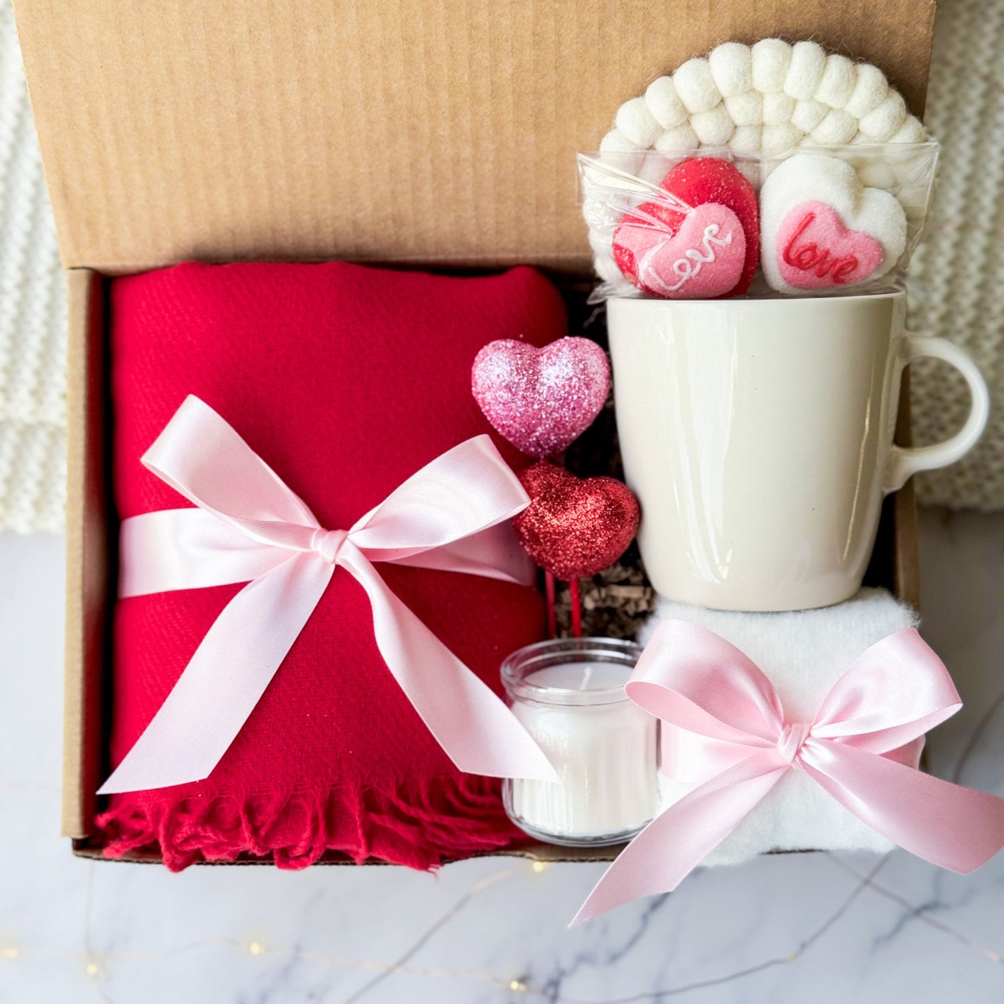 Valentine’s Mug & Cozy Blanket Set