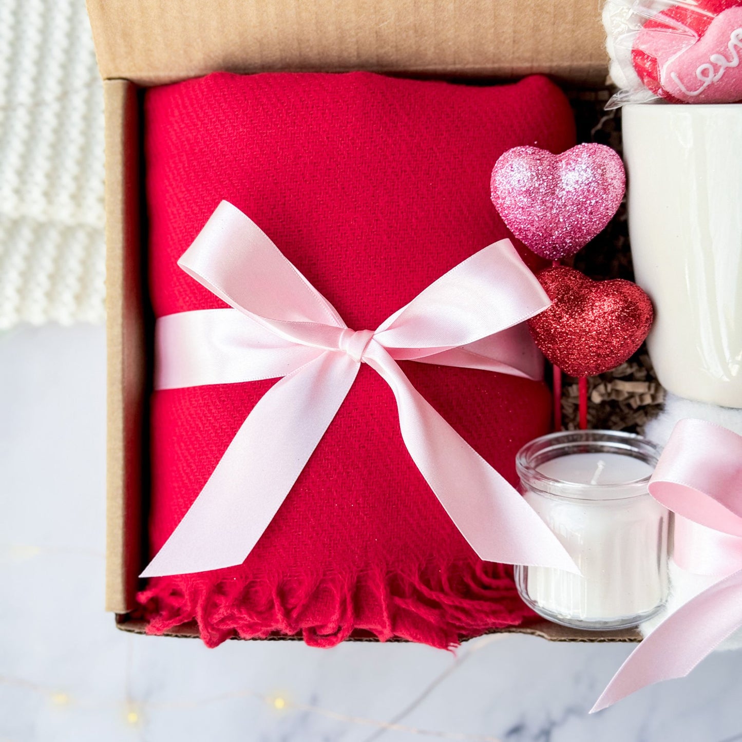 Valentine’s Mug & Cozy Blanket Set