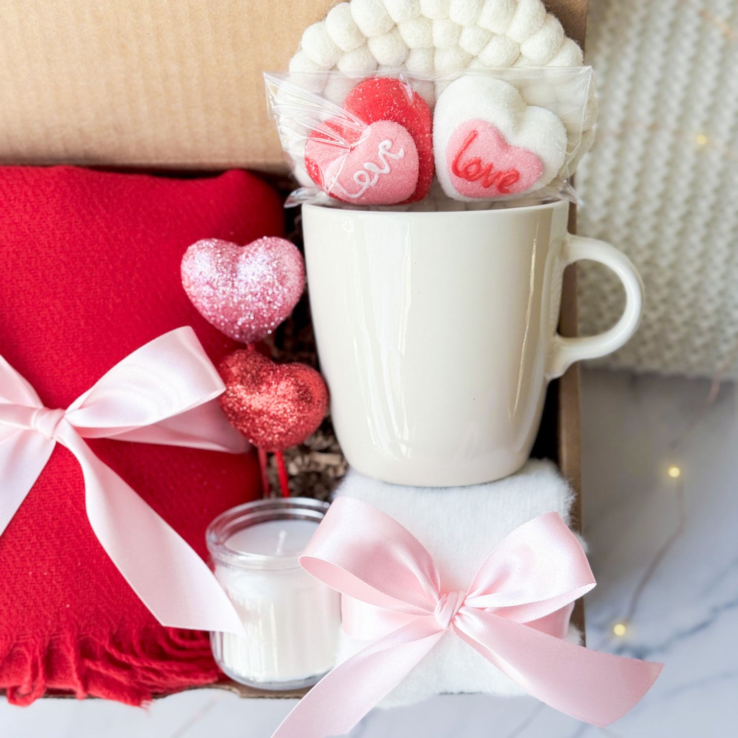 Valentine’s Mug & Cozy Blanket Set