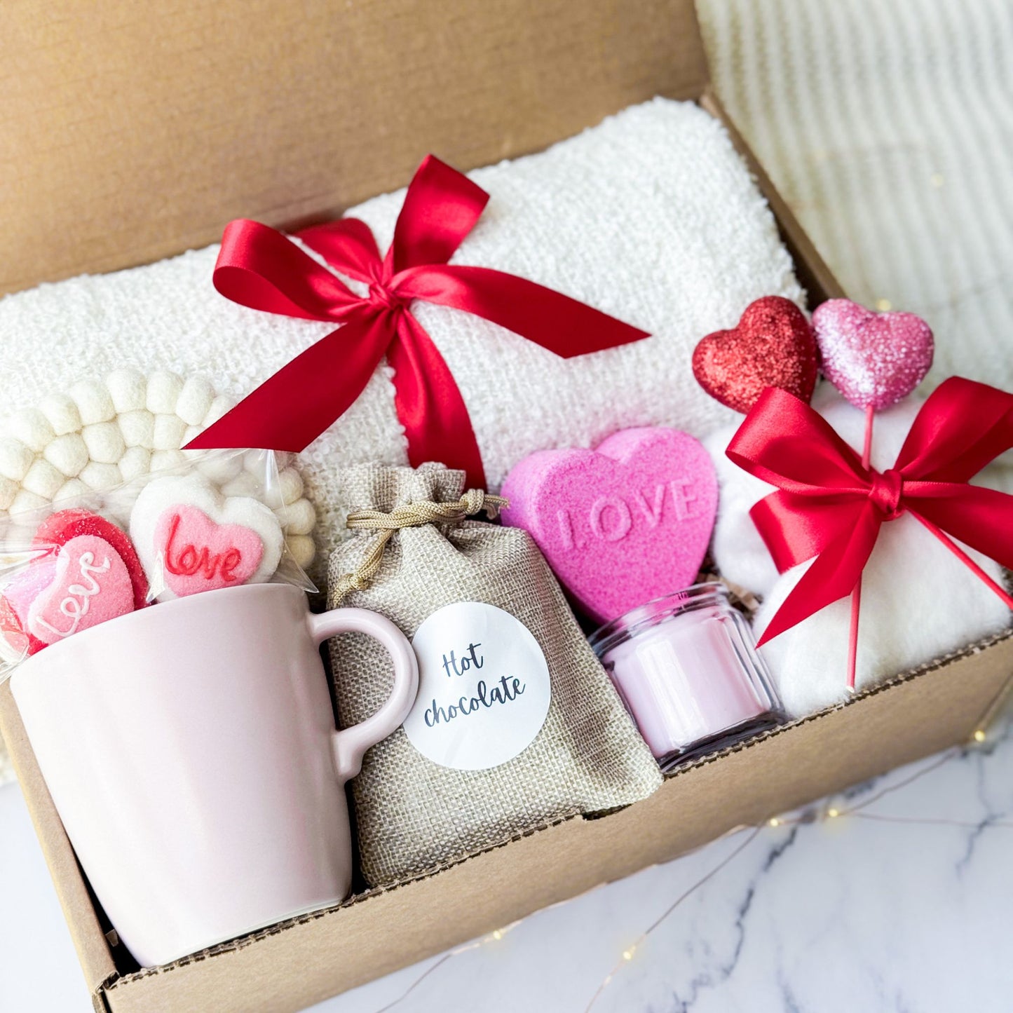 Valentine’s Day Spa & Cozy Set