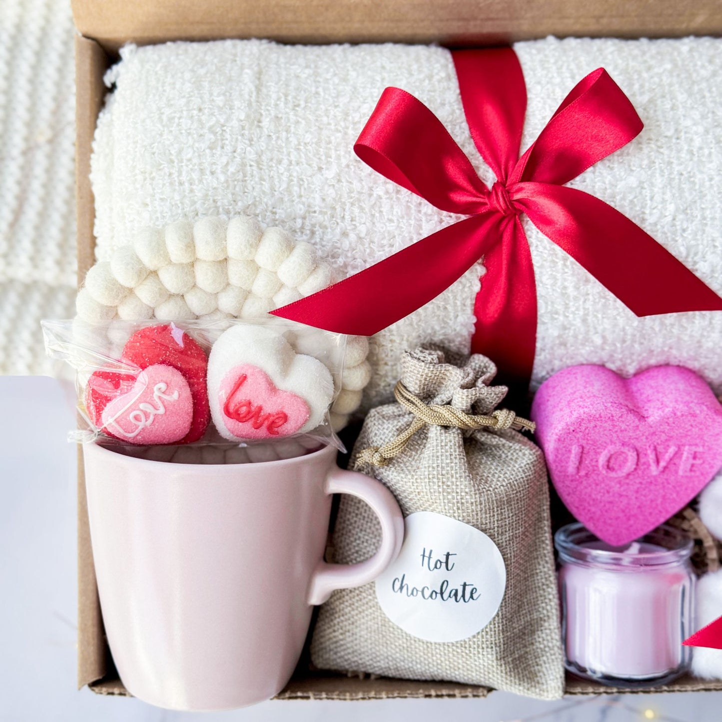 Valentine’s Day Spa & Cozy Set