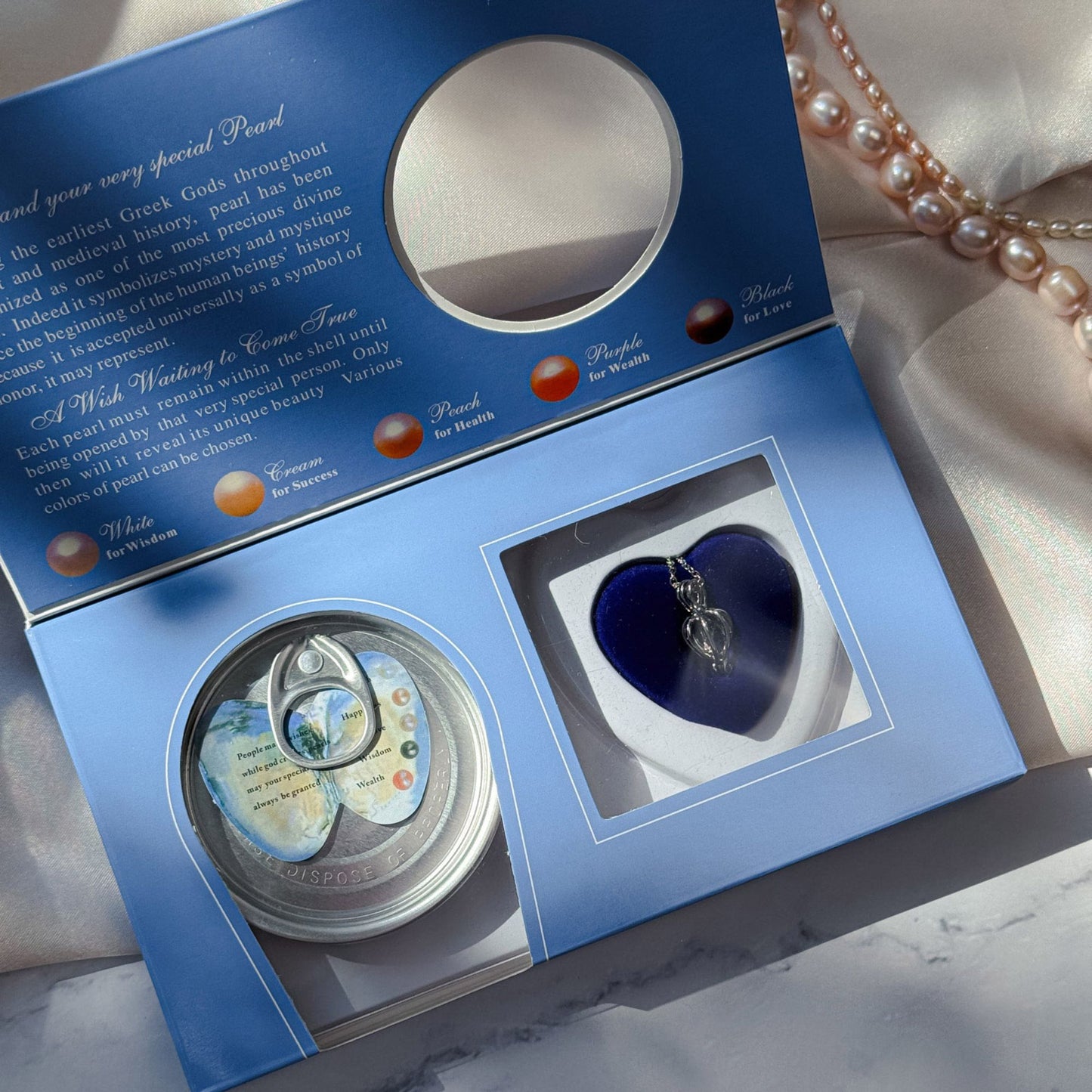 Pearl Necklace Gift Set