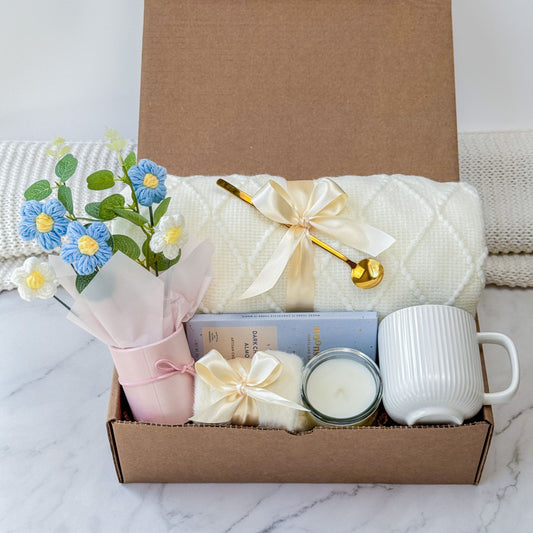 Bouquet Gift Box | Blue