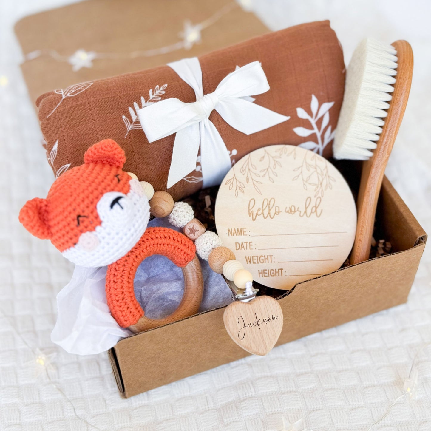 Rust Fox Newborn Box