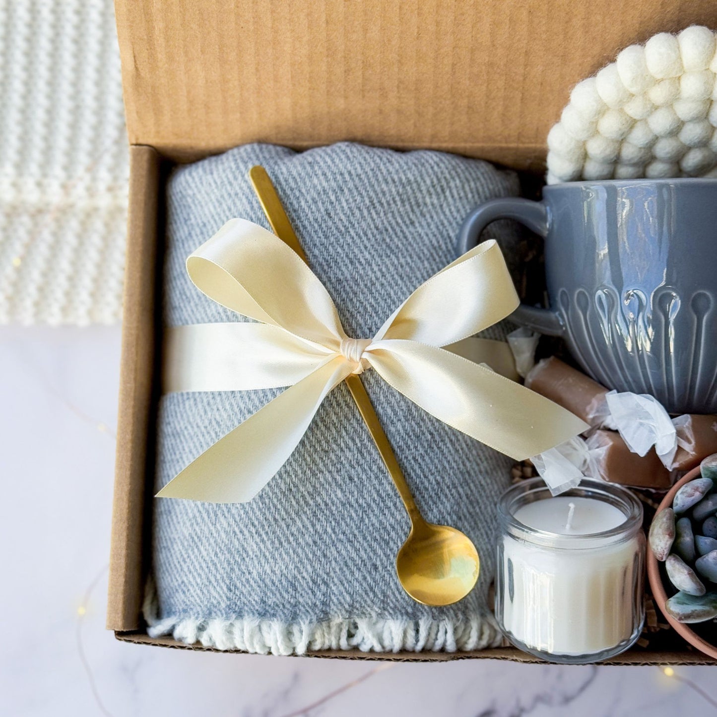 Succulent Gift Box | Grey