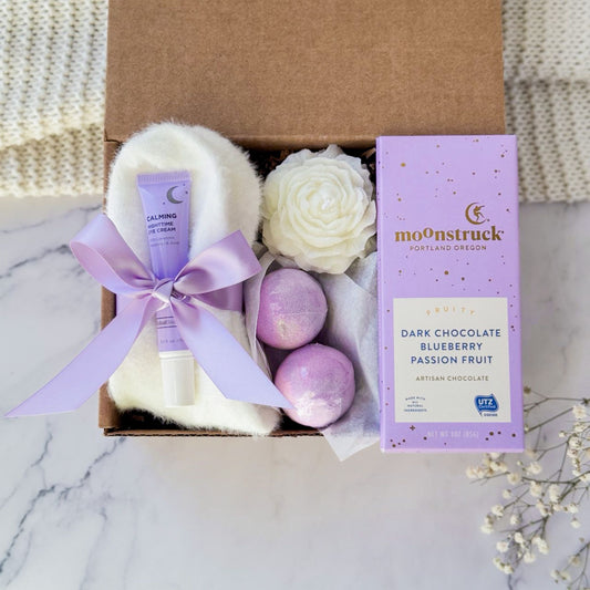 Soft Purple Spa Set