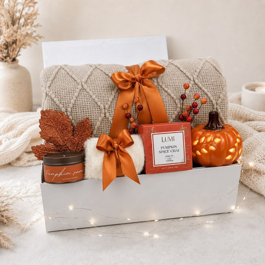 Autumn Gift Box for Women  | Copper Leaves