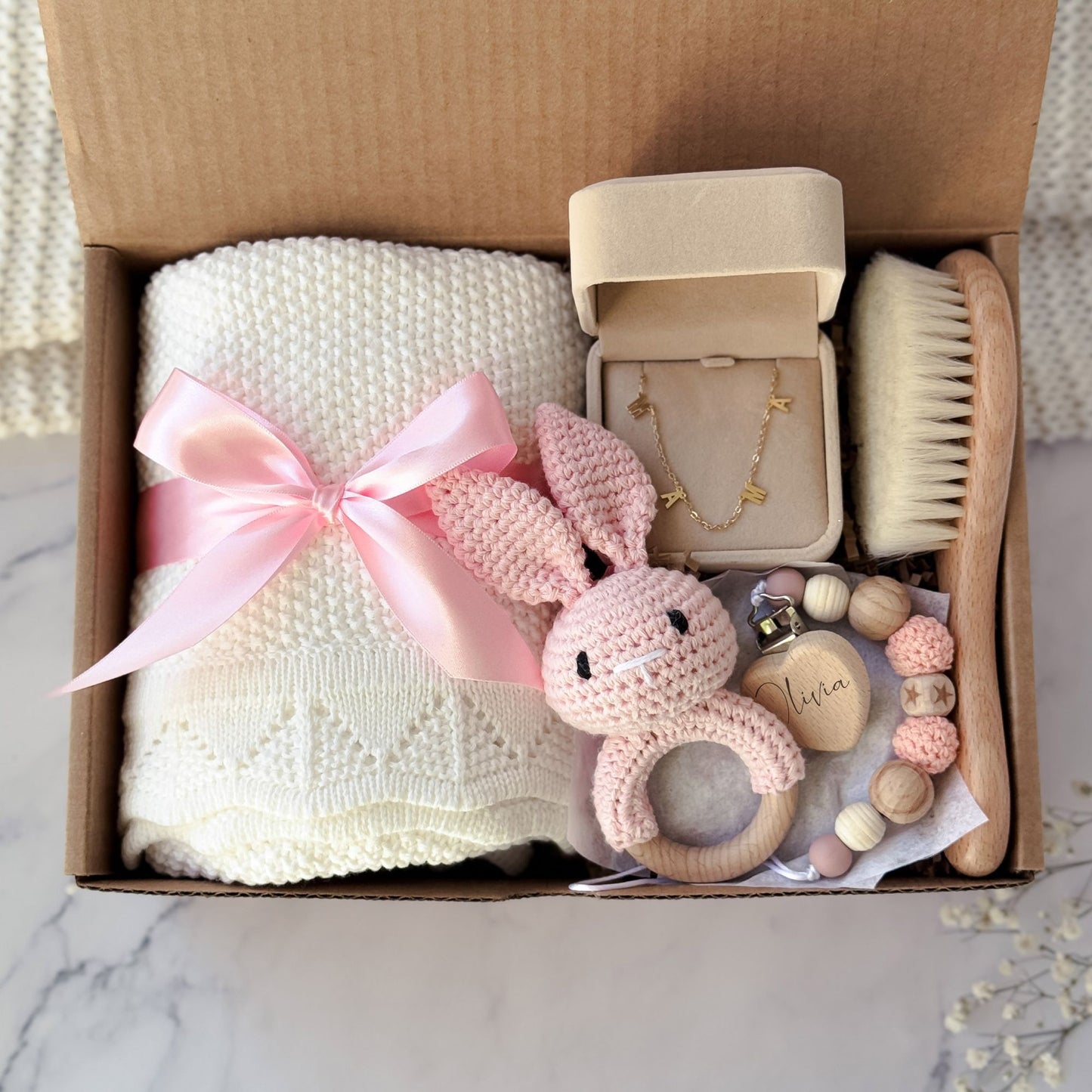 Newborn Keepsake Box | Girl