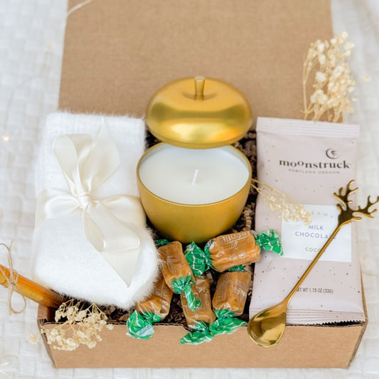 Cozy Gift Box with Scented Candle