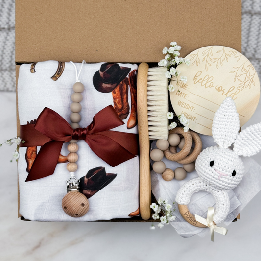 Howdy Cowboy Baby Gift