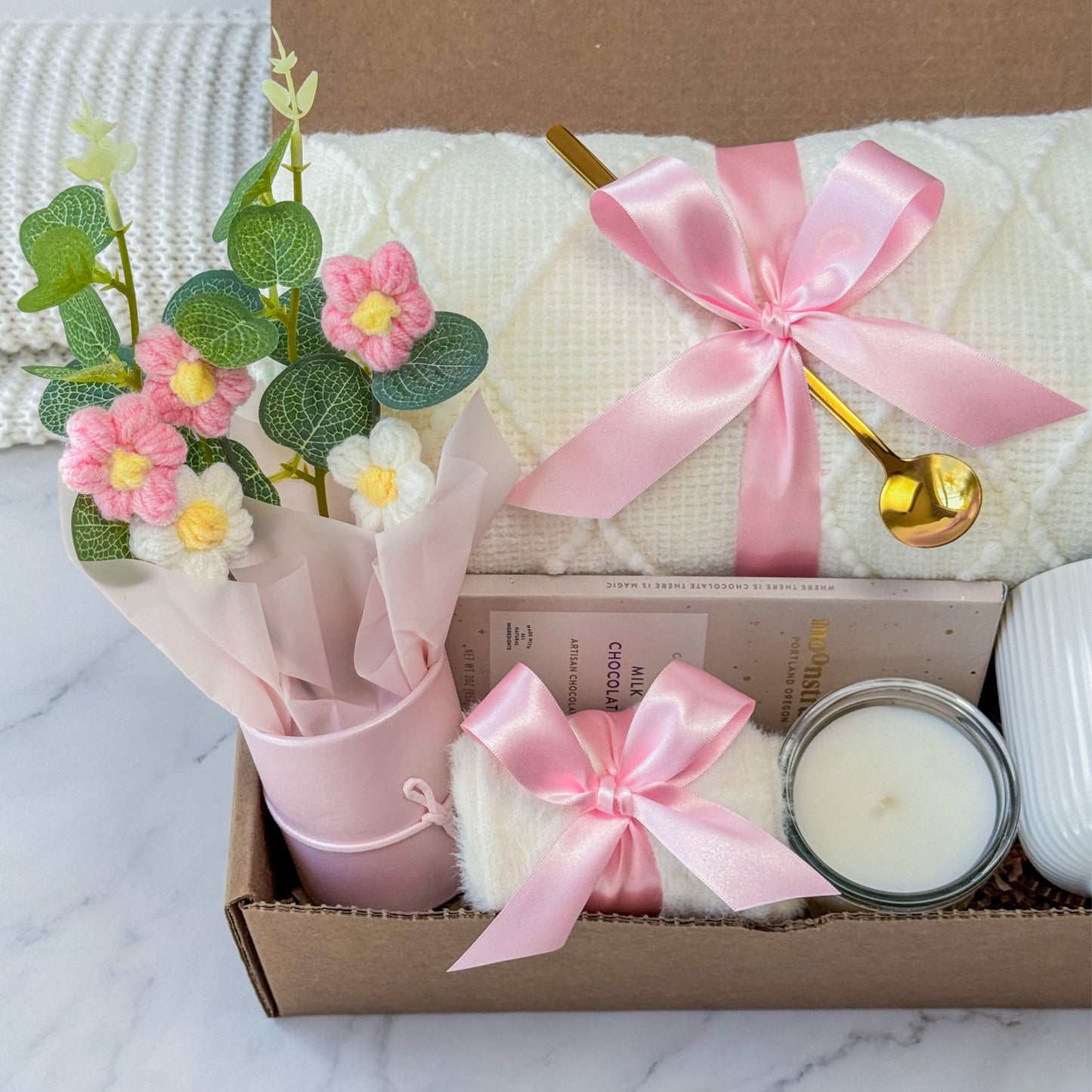 Bouquet Gift Box | Pink