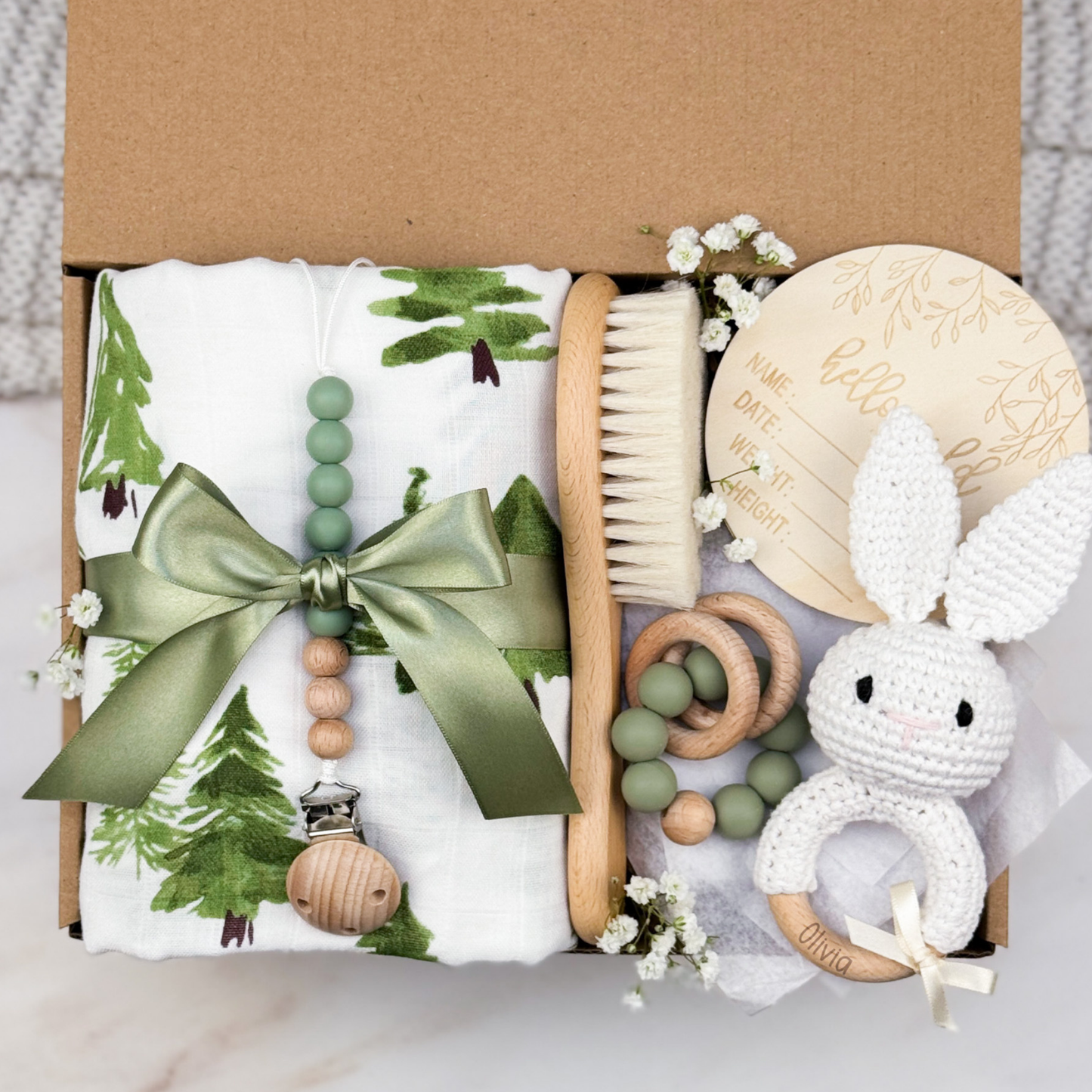 Woodland Welcome Baby Box