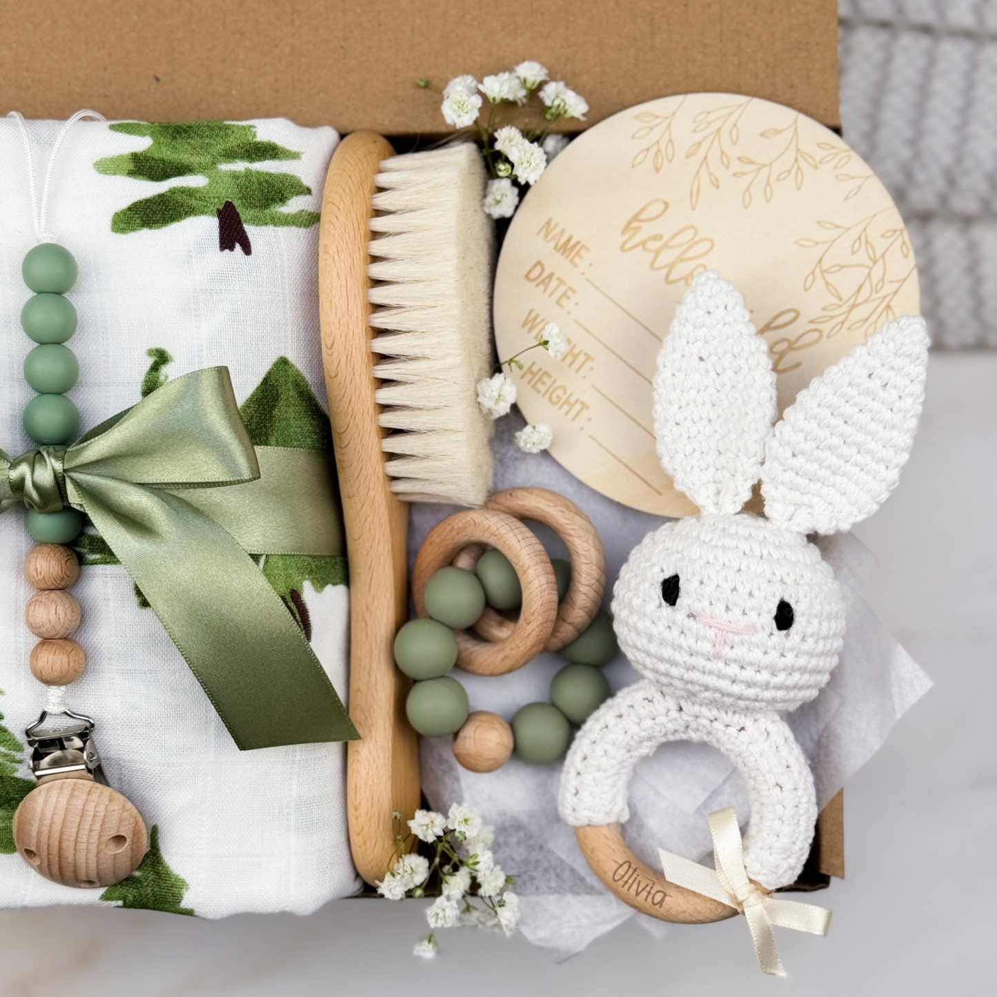 Woodland Welcome Baby Box