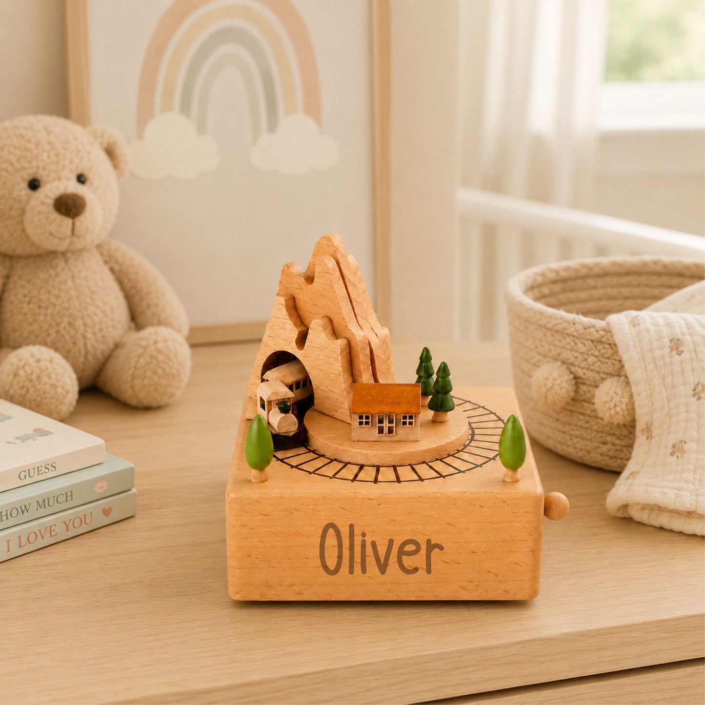 Baby Keepsake Music Box | Train