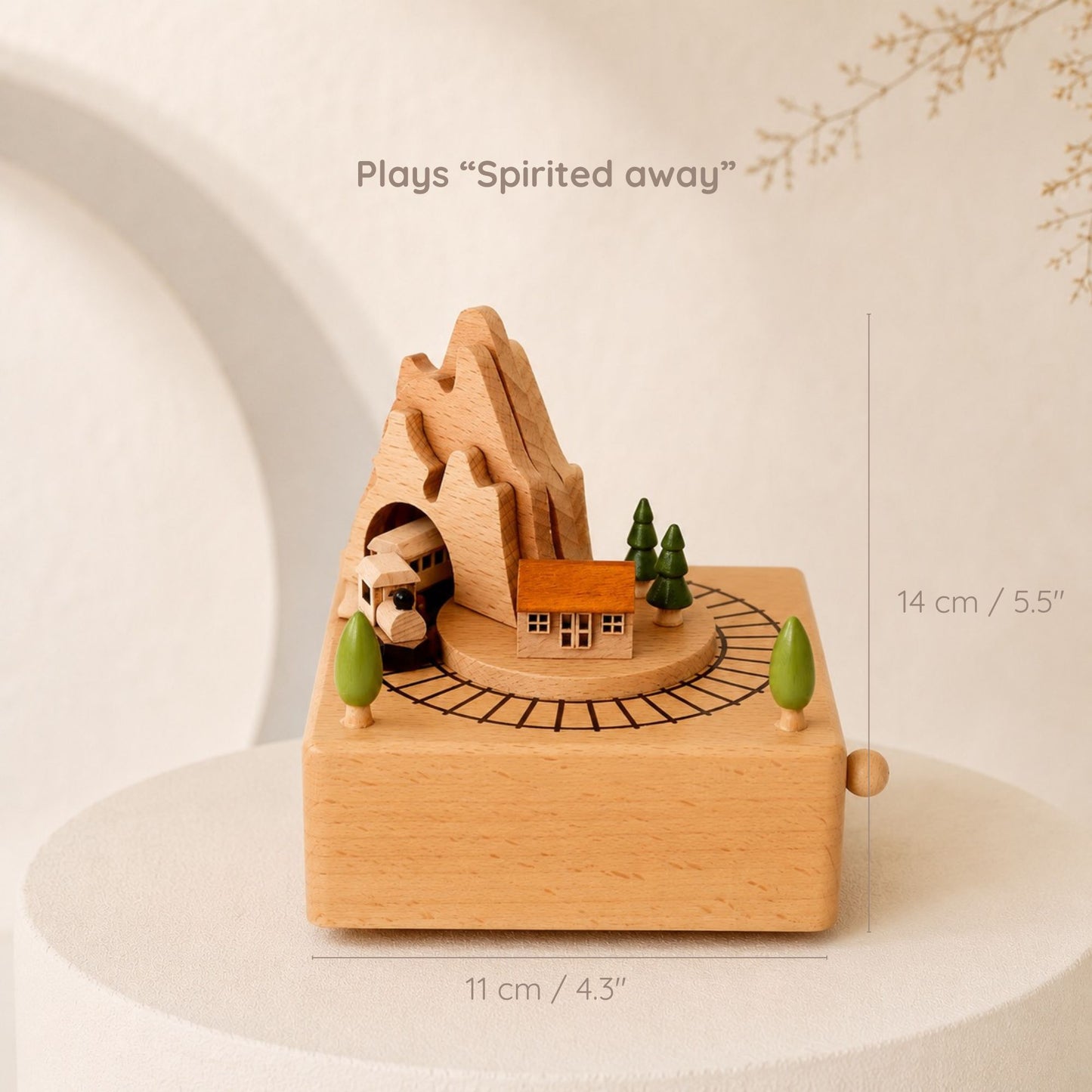 Baby Keepsake Music Box | Train