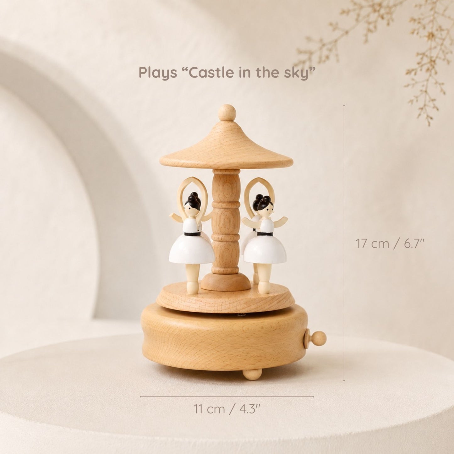 Personalized Baby Music Box | Ballerina