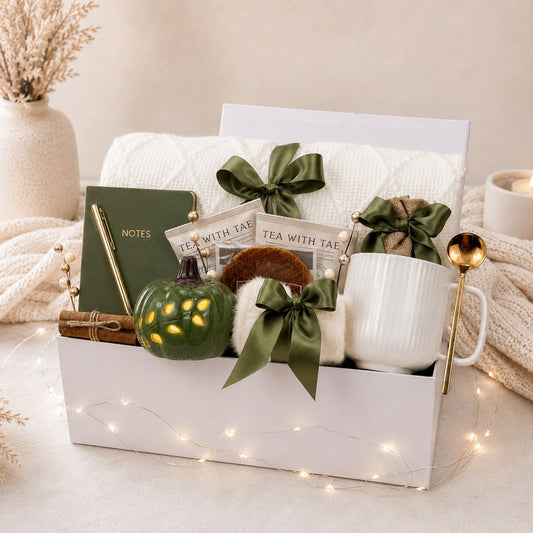 Pumpkin Fall Gift Box  | Sage Pumpkin