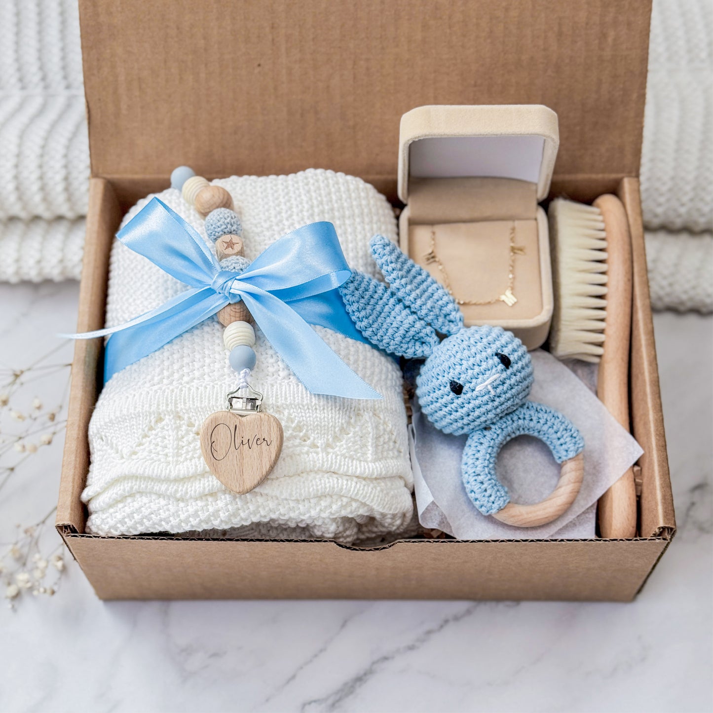 Newborn Keepsake Box | Boy
