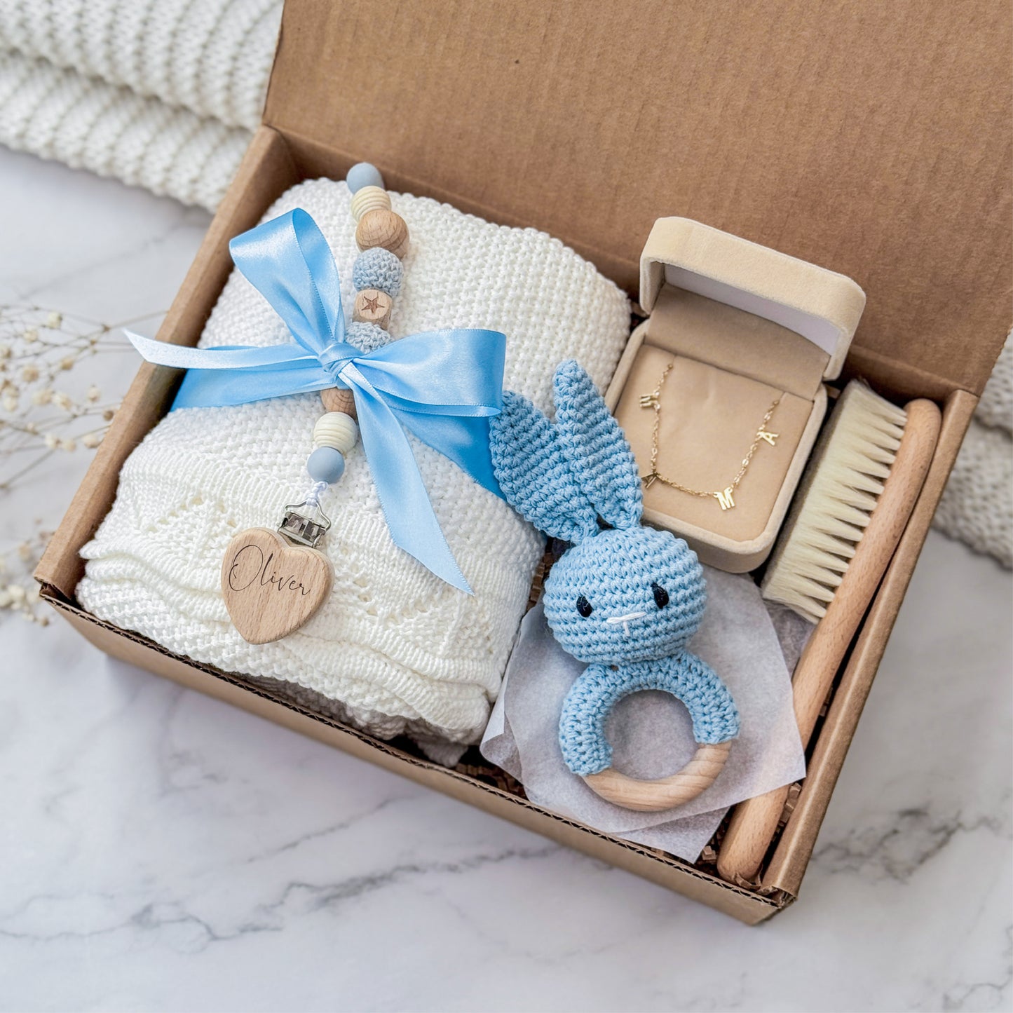 Newborn Keepsake Box | Boy